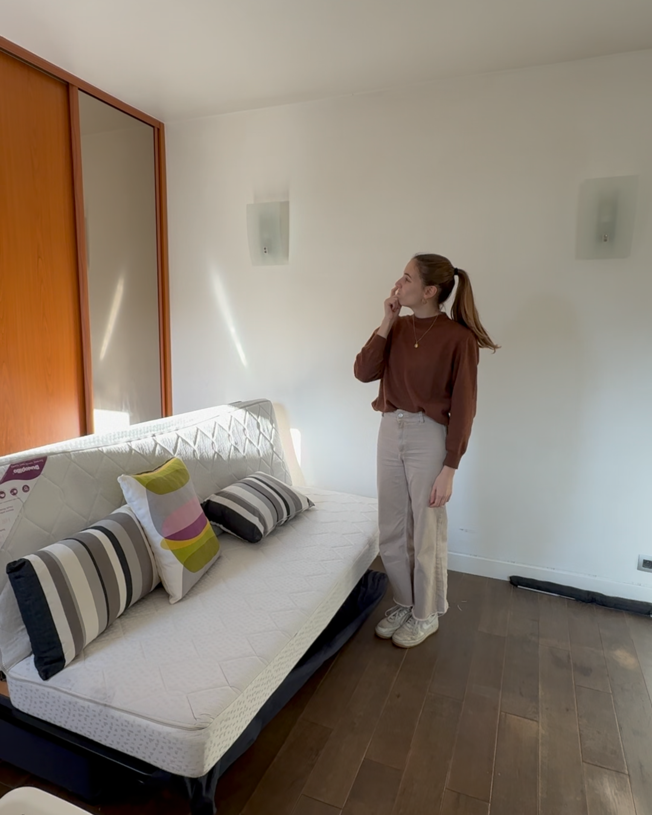 Cloison avant les travaux